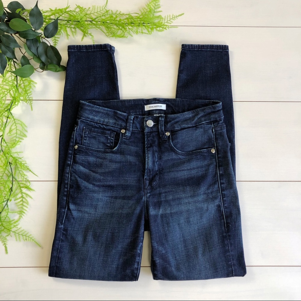 Good American Good Legs Skinny Jeans